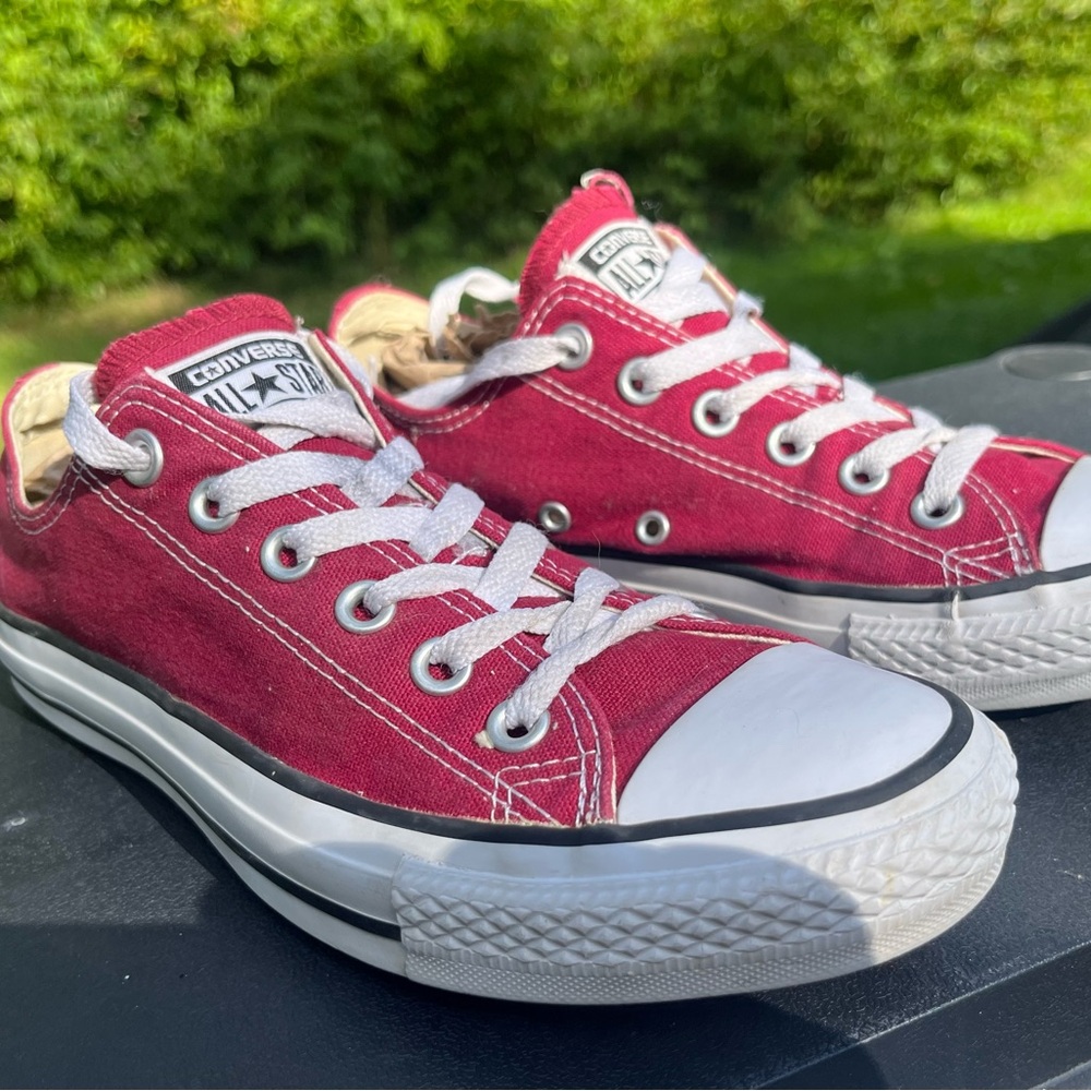 Converse Chuck Taylor Maroon Canvas Shoes